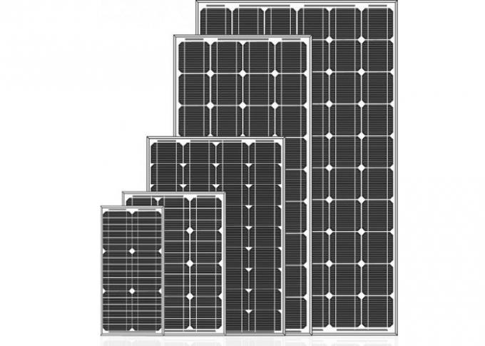 17.5V كفاءة عالية 130 وات أحادية البلورية للطاقة الشمسية 0