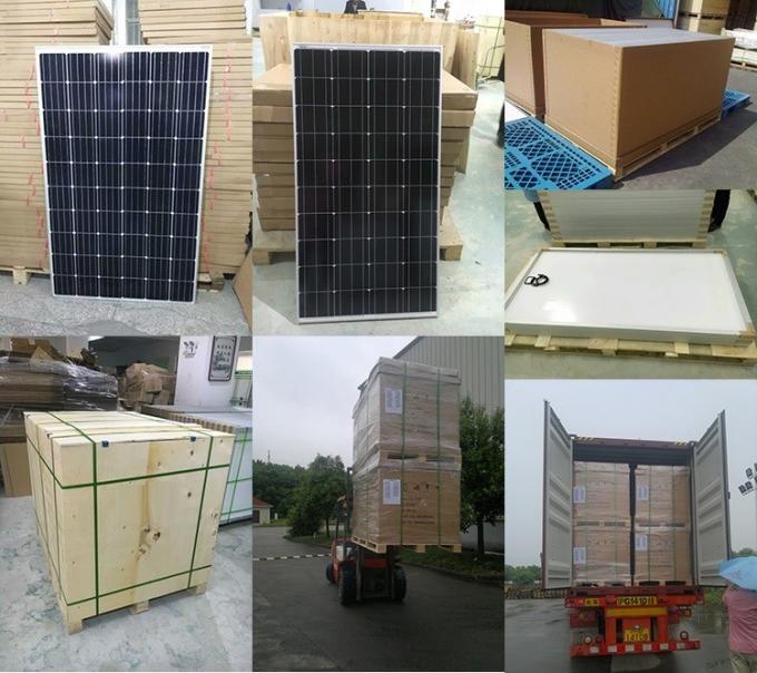 الألواح الشمسية أحادية PV عالية الكفاءة 360w 370w 380w 0