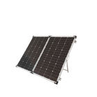 Outdoor Black 100 Watt 12 Volt Folding Solar Panels