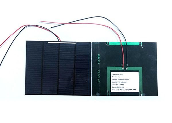 Outdoor Small 165X135mm 3.5w 6v Laminated Solar Panels
